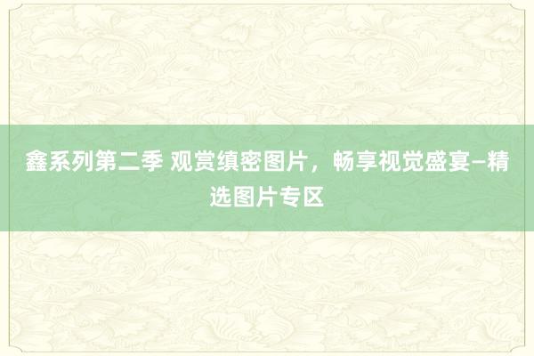 鑫系列第二季 观赏缜密图片，畅享视觉盛宴—精选图片专区