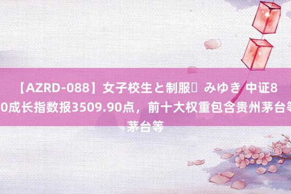 【AZRD-088】女子校生と制服・みゆき 中证800成长指数报3509.90点，前十大权重包含贵州茅台等